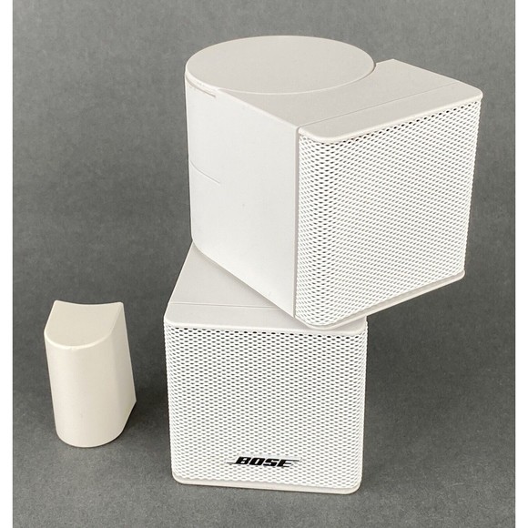 Bose Other One Bose Jewel Double Cube Speaker White Stand Mount Cover Lifestyle 3548 M